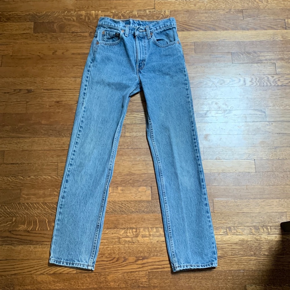 Levi High Waisted Mom Jeans